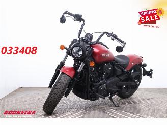 damaged motor cycles Indian Scout Bobber Limited Scout Bobber Limited ABS LED Cruise 140 km!! 2025/12