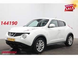 Schadeauto Nissan Juke 1.6 DIG-T Aut. Tekna All-Mode 4X4 Leder Navi Clima Cruise Camera 2011/12