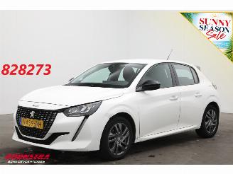 krockskadad bil auto Peugeot 208 1.2 PureTech Aut. Active Pack Apple/Android Navi Airco Cruise PDC 2022/5