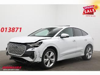 skadebil auto Audi Q4 55 quattro S Edition 82 kWh Pano LED ACC Memory Camera AHK 2024/9