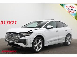 damaged passenger cars Audi Q4 55 quattro S Edition 82 kWh Pano LED ACC Memory Camera AHK 2024/9