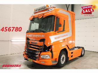 krockskadad bil vrachtwagen DAF XG 530 FT Alcoa ACC Standairco Leder 2023/6