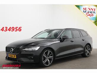 uszkodzony samochody osobowe Volvo V-60 2.0 B3 R-Design LED ACC Apple/Android Camera LRHZ SHZ AHK 2021/1