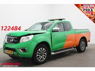 krockskadad bil bedrijf Nissan Navara 2.3 dCi 4X4 N-Connecta King Cab Navi Clima Cruise Camera AHK 2019/8