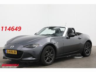 uszkodzony samochody osobowe Mazda MX-5 1.5 SkyActiv-G 131 GT-M Leder Navi Clima Cruise SHZ PDC 2016/6