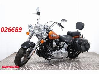 Unfall Kfz Motorrad Harley-Davidson  FLSTC Heritage Softail Classic 9.619 Mijl! 2016/7
