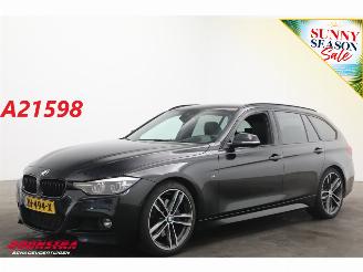 Voiture accidenté BMW 3-serie Touring 318i Aut. M-Sport LED Leder HUD Cruise SHZ PDC AHK 2019/6