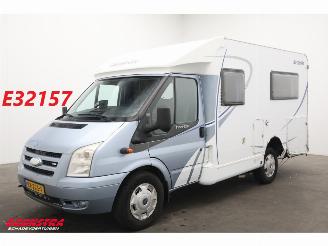uszkodzony kampingi Dethleffs  Globevan 02 2.2 TDCI Luifel Fietsendrager Cruise 134.848 km! 2009/1