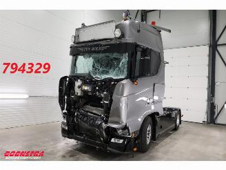 Vaurioauto  trucks Scania S 590 Full Air Alcoa Standairco Retarder ACC 22.637 km! 2025/10