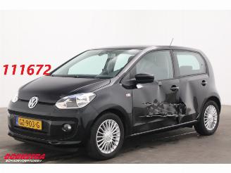 krockskadad bil auto Volkswagen Up! 1.0 high up! 5-Drs Clima Navi Cruise LMV 17.491 km! 2015/9