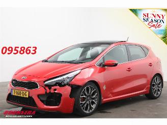 uszkodzony samochody osobowe Kia Cee d 1.6 GT 204 PK Pano Cruise Camera LRHZ SHZ 163.663 km! 2013/9