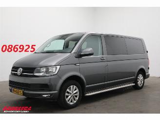 skadebil bedrijf Volkswagen Transporter 2.0 TDI L2-H1 Highline AUT DoKa Glasdak Cruise Airco Navi Leder 2016/6