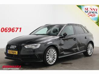 damaged passenger cars Audi A3 Sportback 1.4 e-tron PHEV S-Line Sport Clima Cruise Navi PDC 2015/12