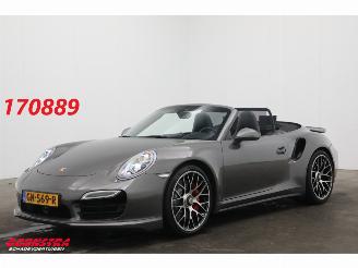 krockskadad bil auto Porsche 911 Cabrio Turbo Sport Chrono PADM PDCC PDLS+ Burmester SHZ 2014/6
