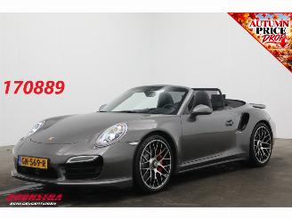 skadebil auto Porsche 911 Cabrio Turbo Sport Chrono PADM PDCC PDLS+ ACC Burmester SHZ 2014/6