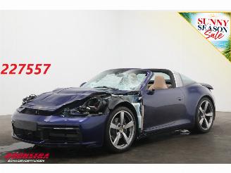 Coche accidentado Porsche 911 992 Targa 4 PDK PDLS PADM Lift Bose Sport Chrono Leder Camera SHZ 5.835 km! 2023/7