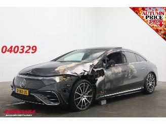 Unfallwagen Mercedes EQS 450+ AMG Line 108 kWh Pano LED ACC Burmester Memory Camera AHK 2023/11