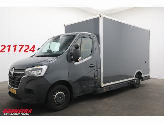 damaged commercial vehicles Renault Master 2.3 dCi 150 Aut. Koffer Lucht Leder Airco Cruise Camera 2022/7