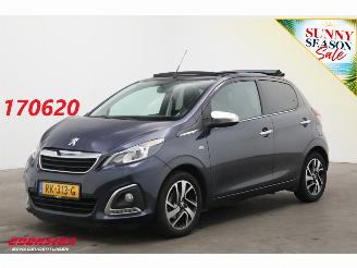 krockskadad bil auto Peugeot 108 1.0 e-VTi Allure TOP! Open dak Cruise Airco Bluetooth LMV 2017/12
