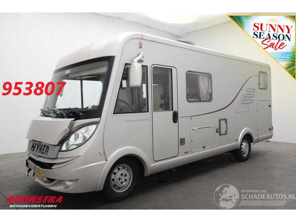 Hymer B 578 3.0 MJ Orig. NL Solar Garage Single Beds Hefbed Leder Clima Cruise 76.325 km!