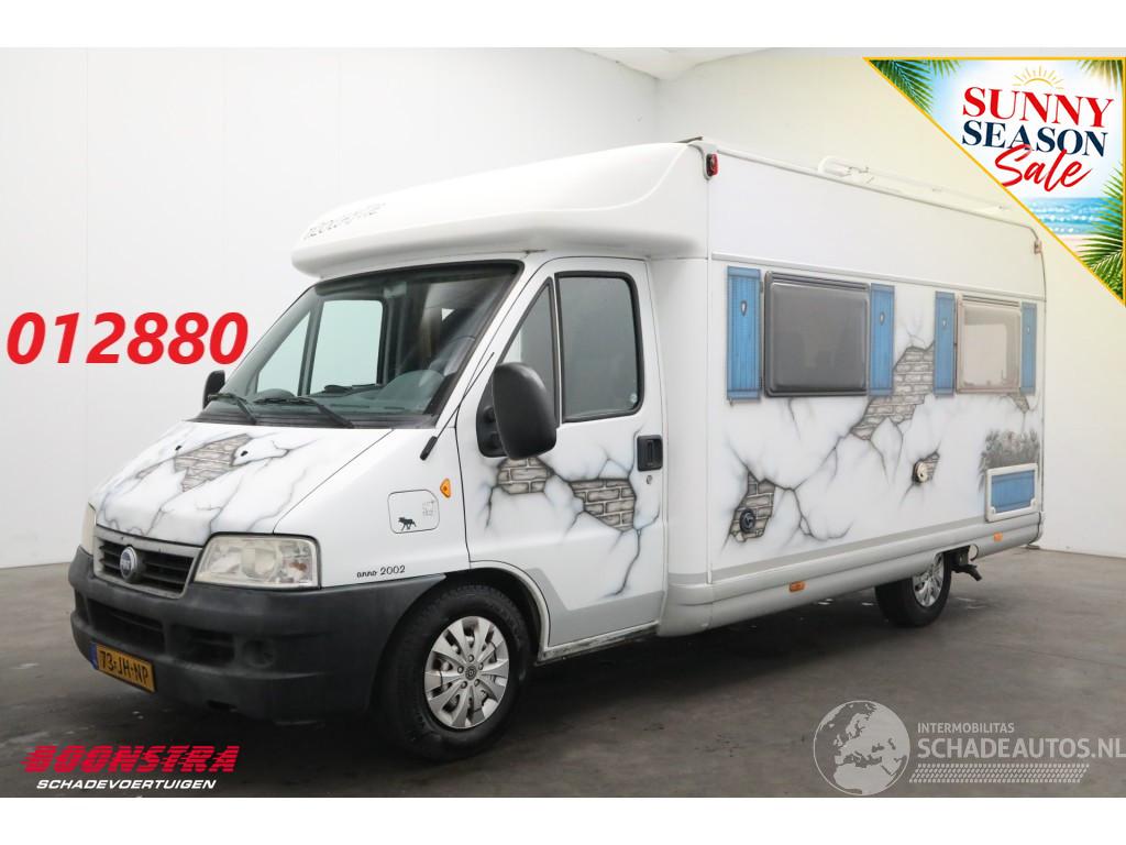Burstner 595 2.8 JTD Solar Dakairco Luifel Fietsendrager Airco Camera