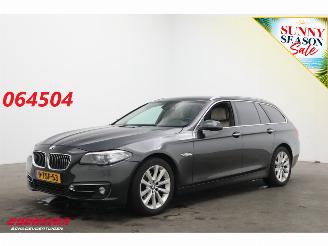 damaged passenger cars BMW 5-serie Touring 535i AUT High Executive Navi Cruise Clima Memory Leder SHZ PDC 2014/5