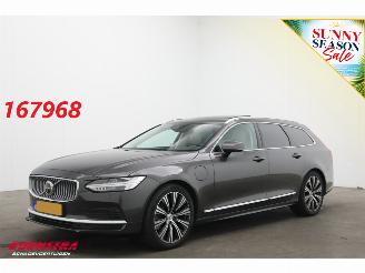 Tweedehands auto Volvo V-90 T6 Recharge AWD LED ACC HUD H/K 360° Pano Apple/Android Memory 2021/12