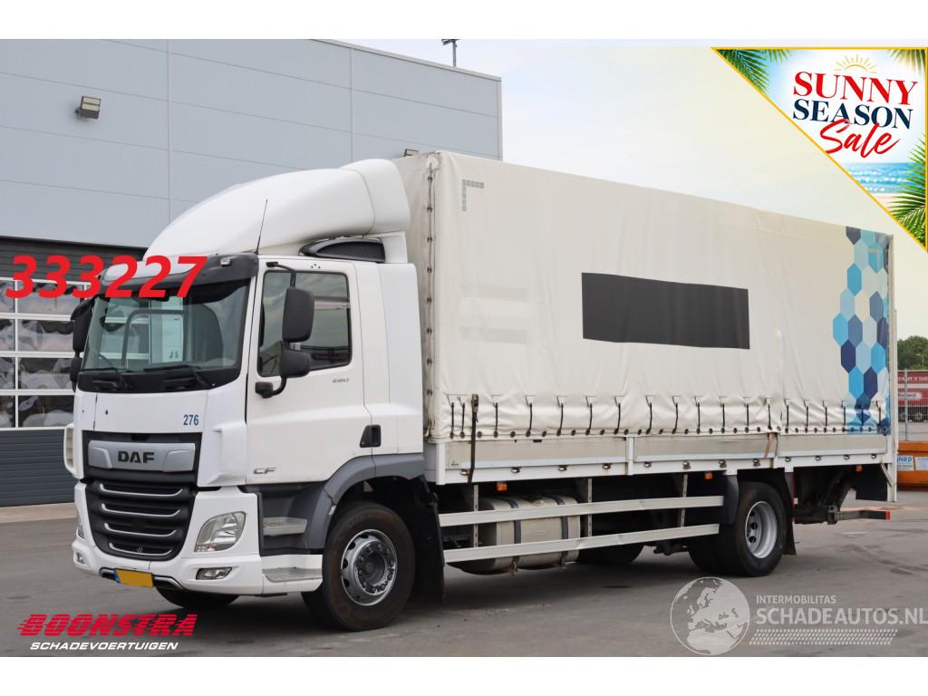 DAF CF 260 LBW Bordwande 4X2 Euro 6 393.856 km! Airco