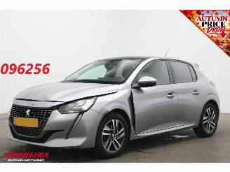 krockskadad bil auto Peugeot 208 1.2 Aut. PureTech Allure Pano Apple/Android Cruise Camera PDC 2019/12
