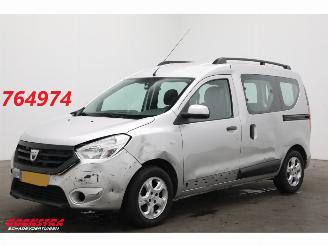 uszkodzony samochody osobowe Dacia Dokker 1.2 TCe Lauréate Navi Airco Cruise PDC 126.428 km! 2014/5