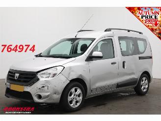 Unfallwagen Dacia Dokker 1.2 TCe Lauréate Navi Airco Cruise PDC 126.428 km! 2014/5