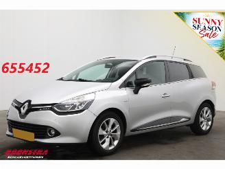 Schadeauto Renault Clio Estate Grandtour 1.5 dCi ECO Limited Navi Cruise Airco Bluetooth PDC 2016/6