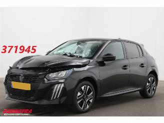 damaged passenger cars Peugeot 208 1.2 Hybrid 100 e-DCS6 Allure LED Apple/Android Clima Cruise 2024/2