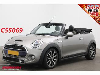 Coche accidentado Mini Cabrio 2.0 Cooper S Aut. Chili Serious Business H/KCruise Clima Leder SHZ 59.827 km! 2016/6