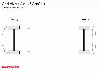 Opel Vivaro 2.0 BlueHDi AUT 145 L3 2X Schuifdeur Cruise Airco DAB Bluetooth PDC picture 25