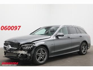 skadebil auto Mercedes C-klasse Estate 300 e Business Solution AMG ACC Navi Clima Apple/Android Camera PDC AHK 2020/11