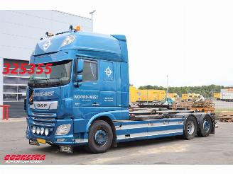 dommages camions /poids lourds DAF XF 480 FAN VDL S-25-6600 Leder Standairco Hydrauliek 6X2 Euro 6 2020/11