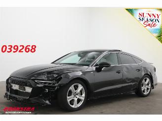 Damaged car Audi A7 Sportback 55 TFSI Quattro S-Line Pano LED ACC HUD Memory Camera SHZ 2023/3