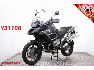 damaged motor cycles BMW R 1200 GS Adventure Triple Black ESA Heizgriffe 2013/4