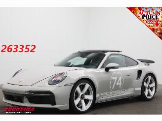skadebil auto Porsche 911 992 3.8 Turbo 50 Years PCCB PDLS+ PASM PADM Sport Chrono Pano ACC 360° 2025/1