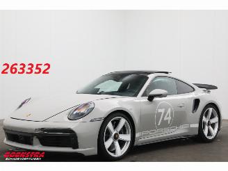 damaged passenger cars Porsche 911 992 3.8 Turbo 50 Years PCCB PDLS+ PASM PADM Sport Chrono Pano ACC 360° 2025/1
