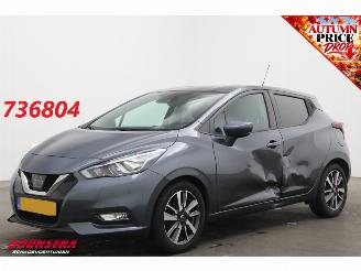 Voiture accidenté Nissan Micra 0.9 IG-T N-Connecta Cruise Navi Clima Bluetooth 2019/5