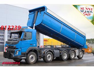 skadebil vrachtwagen Volvo FMX 460 Kipper 10X4 Alcoa Standairco PTO Euro 6 2017/10