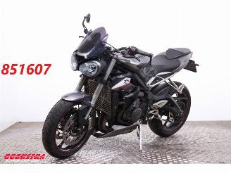 Unfall Kfz Motorrad Triumph Street Triple RS ABS Yoshimura Lap Timer 2017/9