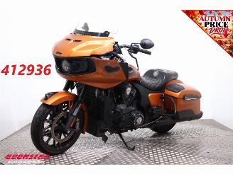 dommages motocyclettes  Indian  Challenger Dark Horse Navi Bluetooth Cruise TAB Exhaust 2022/7
