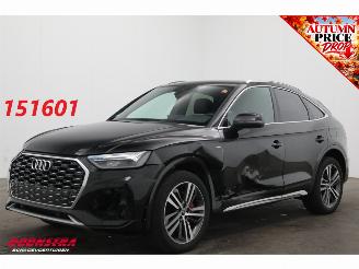 Schadeauto Audi Q5 Sportback 50 TFSIe Quattro S-Line Competition Virtual Apple/Android Leder Memory SHZ AHK 2023/7