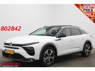Schadeauto Citroën C5 X 1.6 Plug-in Hybrid 225 Shine HUD Pano ACC Navi Clima Leder Memory SHZ LrHZ 360° PDC 2022/6
