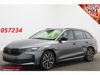 Coche accidentado Skoda Octavia Combi Sportline 2.0 TDI DSG Sportline Canton HUD ACC Navi Clima SHZ LrHZ Virtual Apple/Android Camera PDC 2024/10