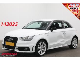 krockskadad bil auto Audi A1 1.2 TFSI S-Line Cruise Airco Bluetooth PDC 2014/10