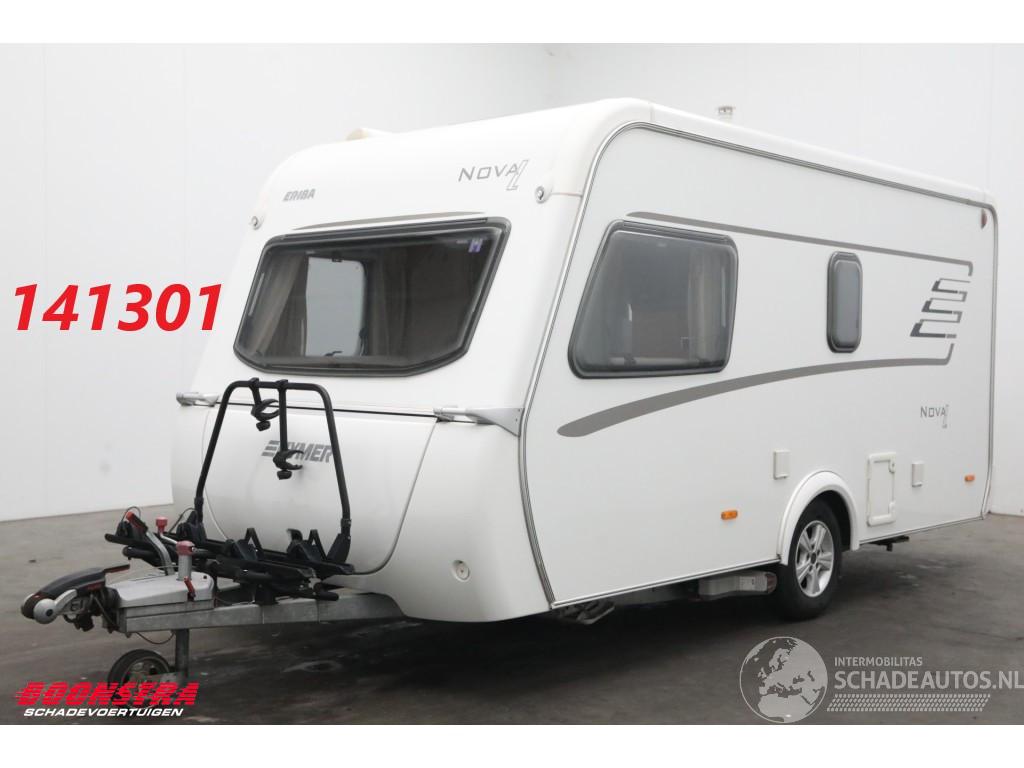 Eriba Nova Light 425 ENL Mover Fietsendrager Luifel TV Dwarsbed